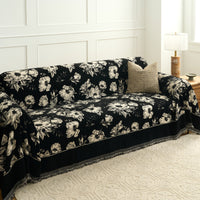 Nocturnal Roses Sofa Cover