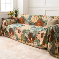 Vintage Floral Garden Sofa/Couch Cover