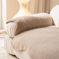 Cozy Wave Mink-Fleece Nonslip Sofa/Couch Cover