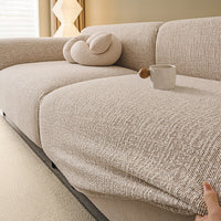 Elegant Chenille All-Season Stretch Sofa Cover – Full-Wrap Anti-Scratch Protection