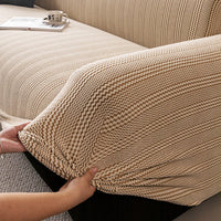PureNest Fleece Full-Cover Sofa Slipcover
