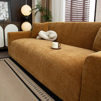 Herringbone Full-Cover Sofa Slipcover