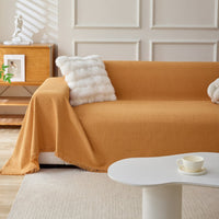 Minimalist Waffle Texture Sofa/Couch Cover