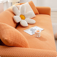 WeaveLux Stretch Full-Cover Sofa Slipcover