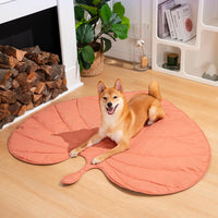 Leaf Shape Washable Dog Mat & Pet Blanket
