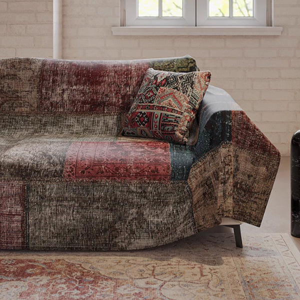 Vintage Patchwork Tribal Sofa/Couch Cover