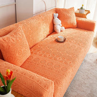 BohoPattern Stretch Full-Encasing Sofa Slipcover