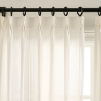 Frostline Grid Thermal Privacy Sheer Curtain