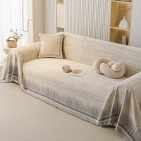 Elegant Minimalistic Veil Soft Breathable Couch Cover Stylish Sofa Protection for a Cozy Modern Easy-to-Clean Home