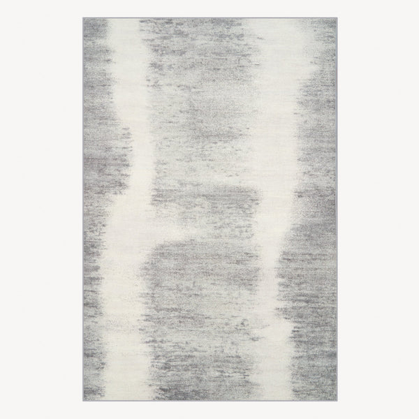 Easy Clean Washable Rug Soft Chic Neutral Gradient Design Durable Spillproof Pet-Friendly Non-Slip Pad Living Room Area Rug