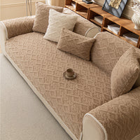 Vintage Weave Plush Nonslip Sofa/Couch Cover