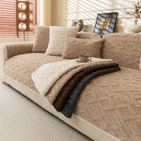 Vintage Weave Plush Nonslip Sofa/Couch Cover