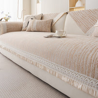 Elegant Lace Chenille Nonslip Sofa/Couch Cover