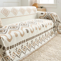 Geometric Boho Sofa Cover