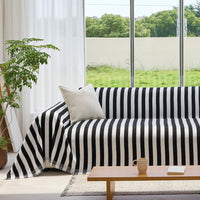 Nordic Stripe Chenille Sofa Cover
