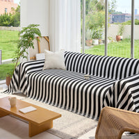 Nordic Stripe Chenille Sofa Cover