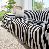 Nordic Stripe Chenille Sofa Cover