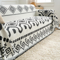 Geometric Boho Sofa Cover