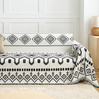 Geometric Boho Sofa Cover