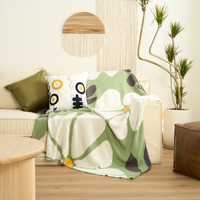 Garden Oasis Throw Blanket