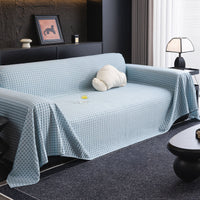 Cooling Multi-Color Modern Hassle-Free Durable Sofa Cover – Woven Pet-Friendly Minimalist Throw Couch Protector