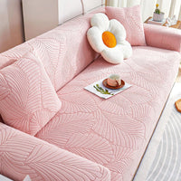LeafWeave Stretch Full-Encasing Sofa Slipcover