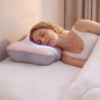 CloudFloat Ergonomic Contour Memory Foam Pillow