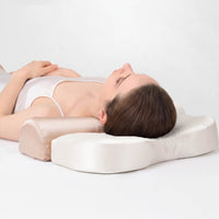 CloudCurve Dual-Contour Memory Foam Pillow