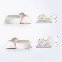 CloudCurve Dual-Contour Memory Foam Pillow