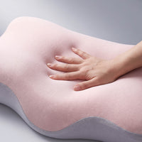 CloudFloat Ergonomic Contour Memory Foam Pillow