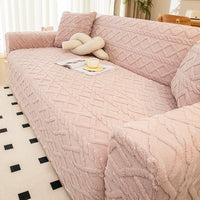 CozyWeave Plush Full-Encasing Stretch Sofa Slipcover
