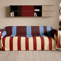 Modern Striped Bold Sofa Cover Anti-Spill Lightweight Stylish Easy-to-Clean Couch Protection for a Cozy Home Upgrade