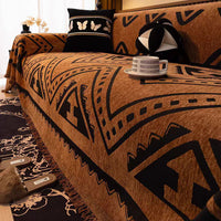 Retro Nomad Chenille Sofa Cover