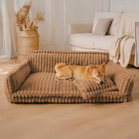 Snoozy Dream Fluffy Orthopedic Dog Sofa Bed