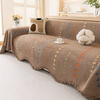 Retro Starlight Textured Chenille Sofa Cover