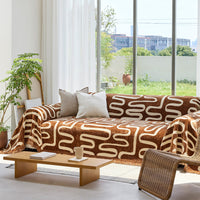 RetroMaze Chenille Sofa Cover