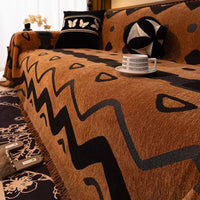 Retro Nomad Chenille Sofa Cover