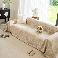 Luxe Texture Linen Sofa Cover