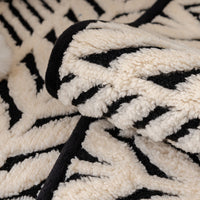 Retro Herringbone Plush Non-Slip Sofa Cover
