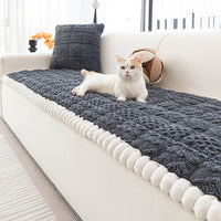 Cozy Weave Plush Nonslip Sofa/Couch Cover