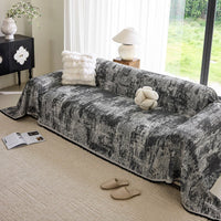 Luxe Texture Linen Sofa Cover