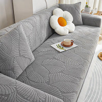 LeafWeave Stretch Full-Encasing Sofa Slipcover