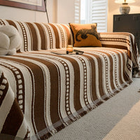 Savanna Rhythm Chenille Sofa Cover