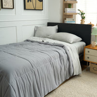 Cloud Haze Reversible College Comforter - Twin XL