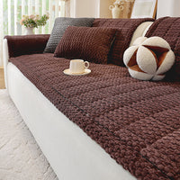 Cozy Corduroy Plush Nonslip Sofa/Couch Cover