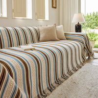 Heritage Stripe Chenille Sofa Cover