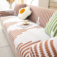 LumiLamb Pattern Full-Cover Sofa Slipcover