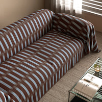 Retro Ribs Linen-Look Scratch-Resistant Sofa/Couch Cover