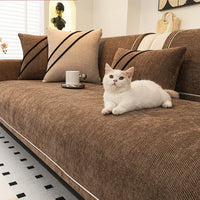 Modern Square Chenille Nonslip Sofa/Couch Cover