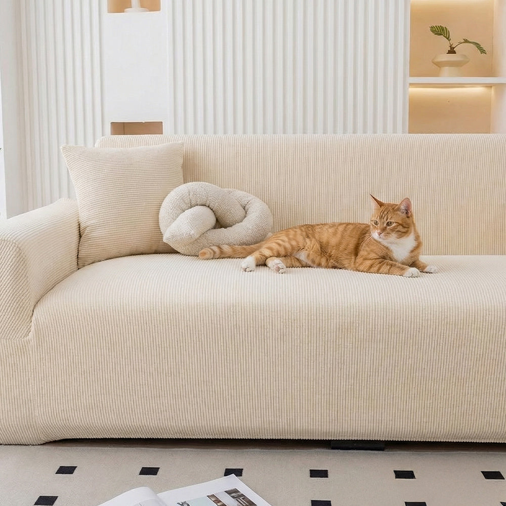FlexNest Full-Cover Stretch Sofa Slipcover